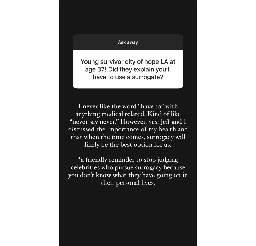 Katie Thurston and Jeff Arcuri Discussed Surrogacy Amid Stage 4 Breast Cancer Battle: &lsquo;Stop Judging&rsquo;