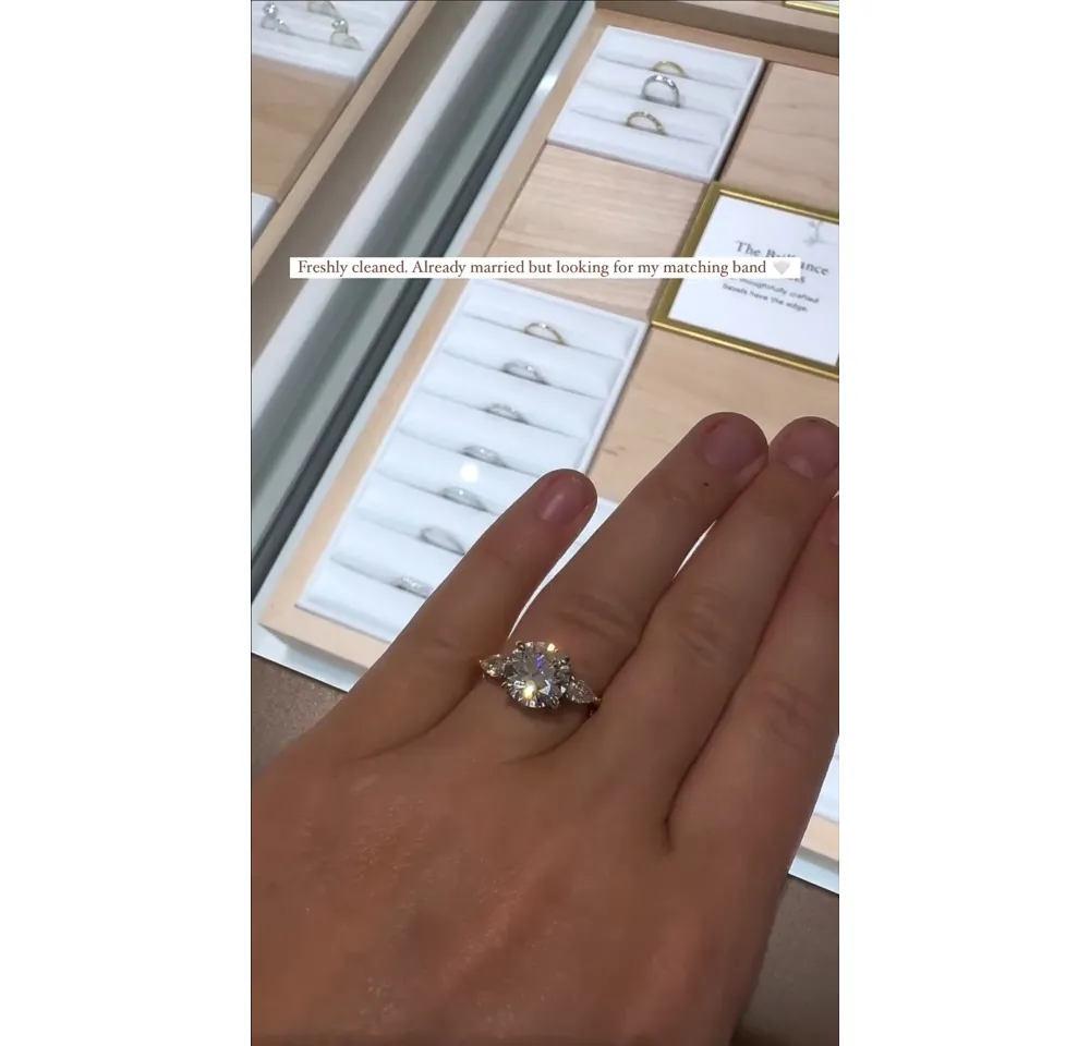 Katie Thurston Marvels Over Engagement Ring 1 Week After Surprise Wedding Amid Breast Cancer Battle