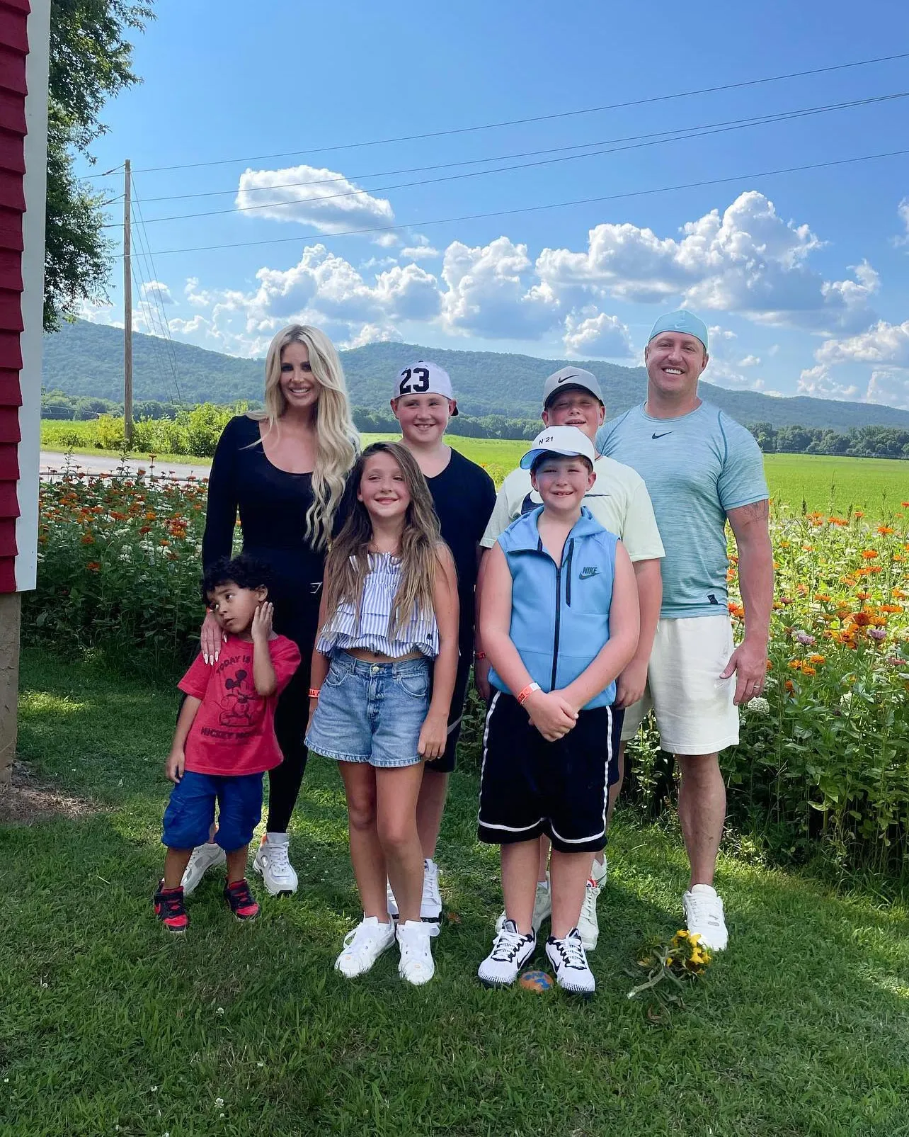 Kim Zolciaks Sons Look All Grown Up at High School Football Event