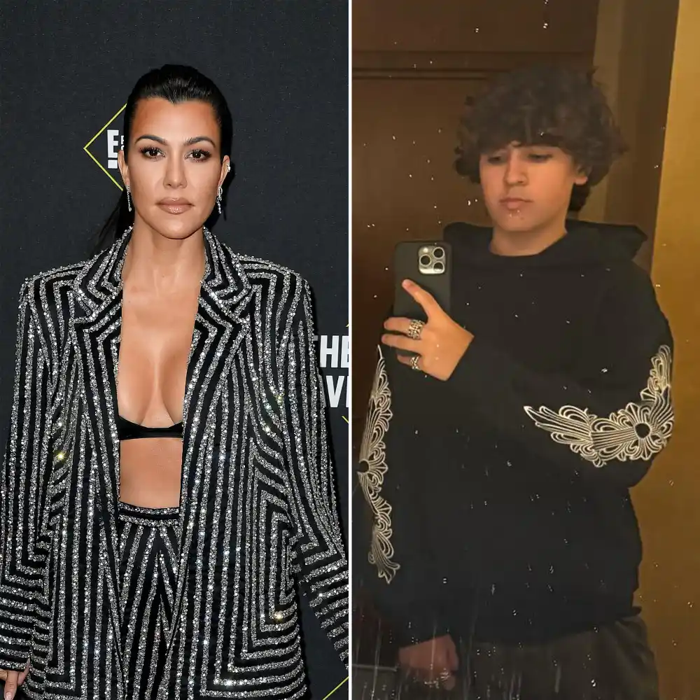Kourtney Kardashian Slams Conspiracy Theory Her Son Mason Has a Child