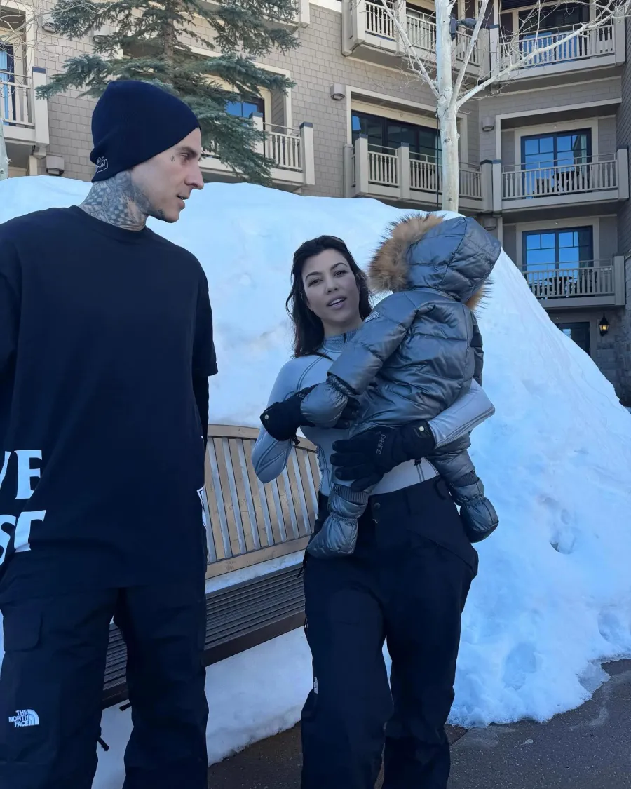 Kourtney Kardashian and Travis Barkers Son Rocky Thirteens Baby Album