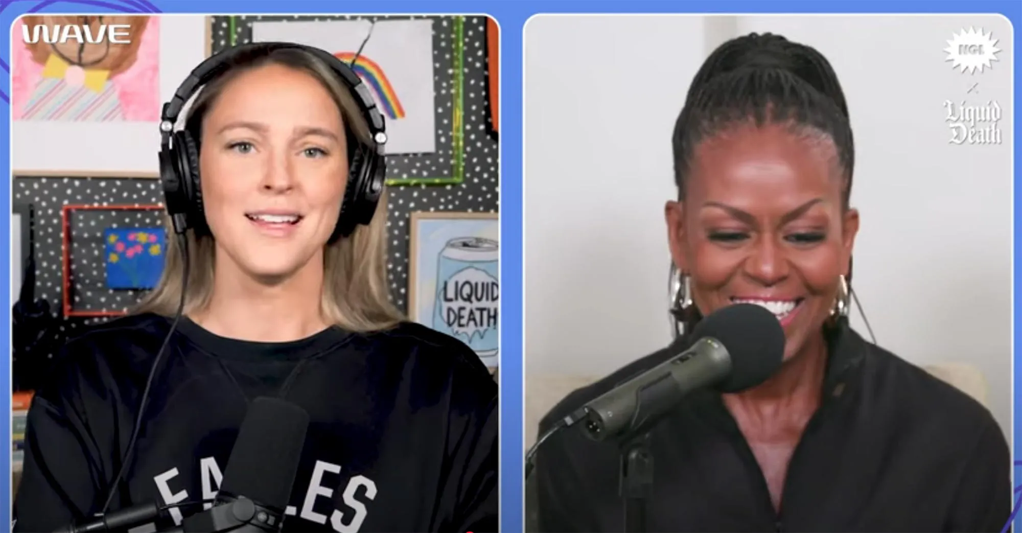 Kylie Kelce Claps Back at Critic of Michelle Obama Episode