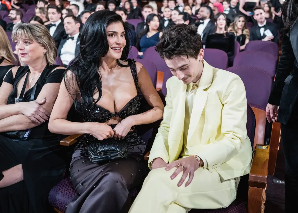 Kylie and Timothee Video Oscars 2025