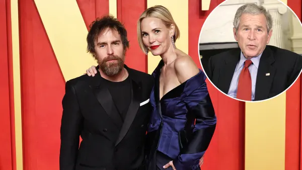 Leslie Bibb Didnt Think George W Bush Was Sexy Until Husband Sam Rockwell Played Him