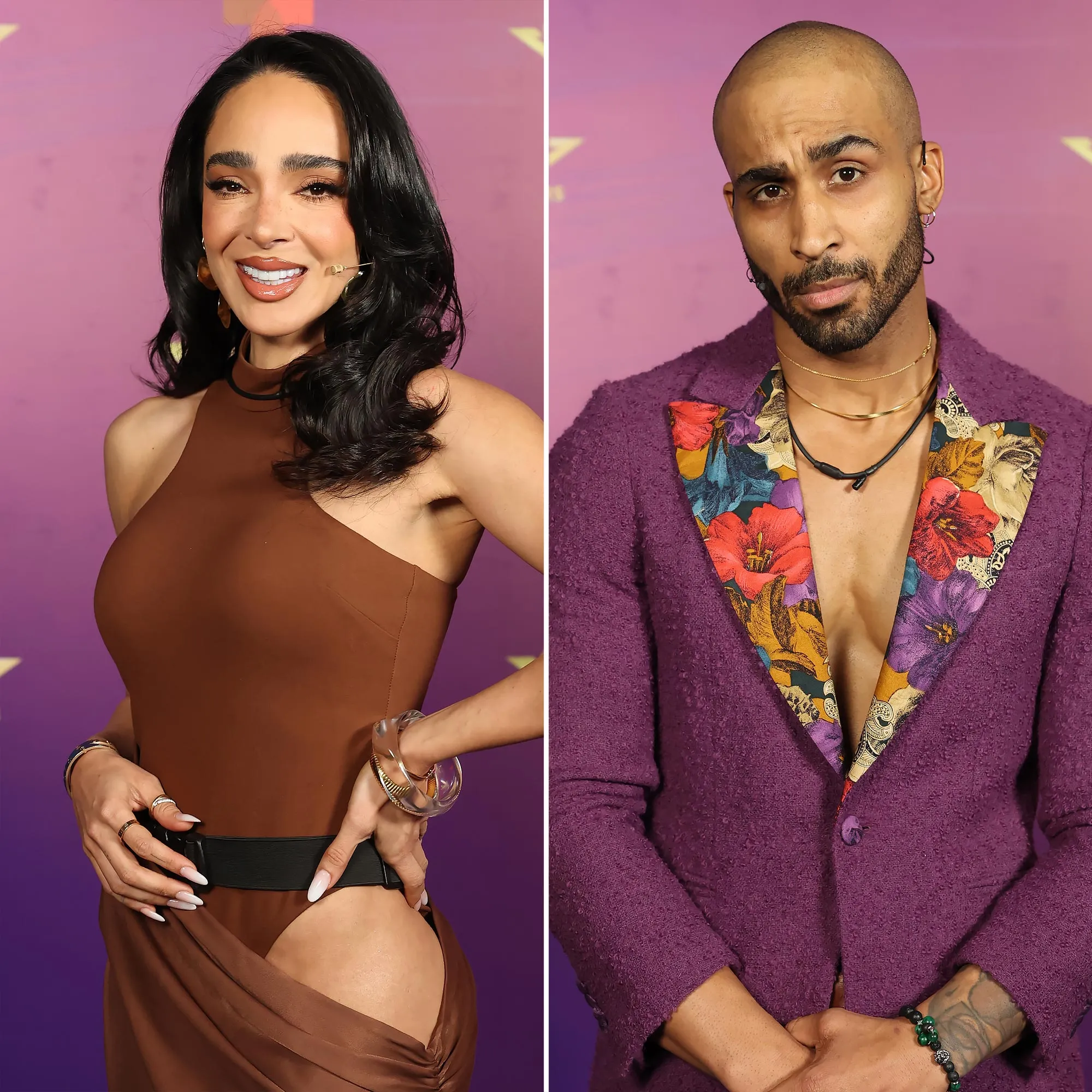 Manelyk Gonzalez y Carlos Caramelo