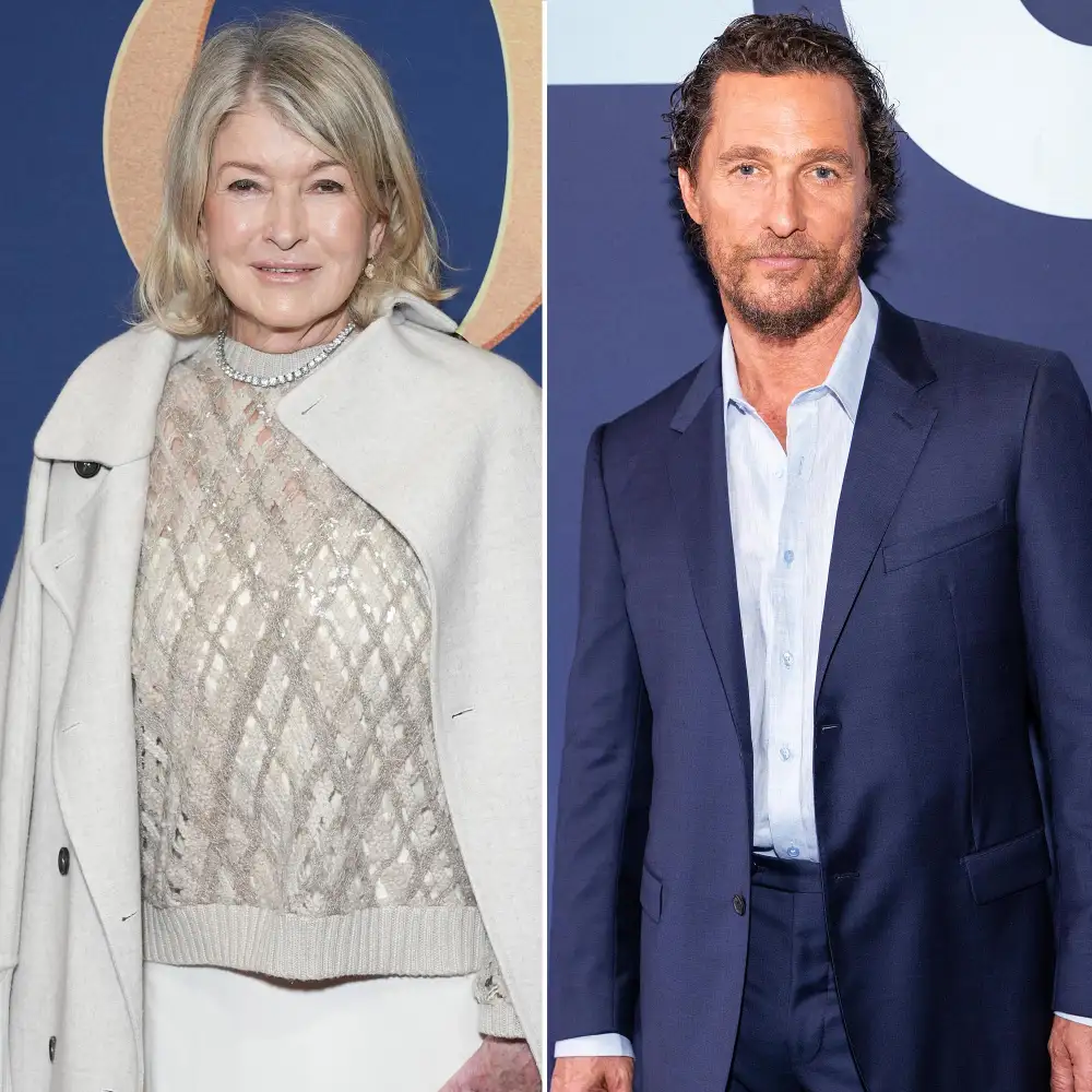 Martha Stewart Was Scared of Matthew McConaughey