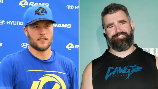 Matthew Stafford Gives Jason Kelce Advice Before 4th Daughter