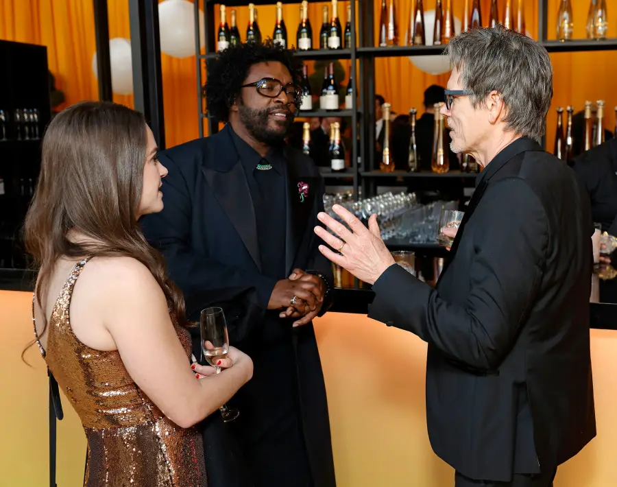 Meeting at the Bar Inside Vanity Fair Oscar Party 2025 Oscars