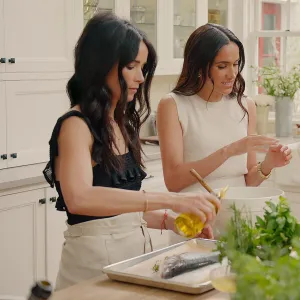 Meghan Markle Abigail Spencer Kelly Zafjen With Love Meghan 2