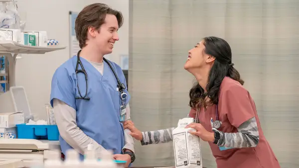 Mekki Leeper and Kahyun Kim 02 St Denis Medical Season 1