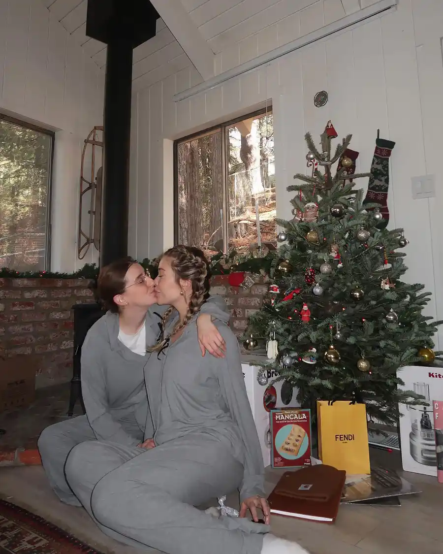 Merry Christmas Bachelorette Gabby Windey and Partner Robby Hoffman Cutest Moments