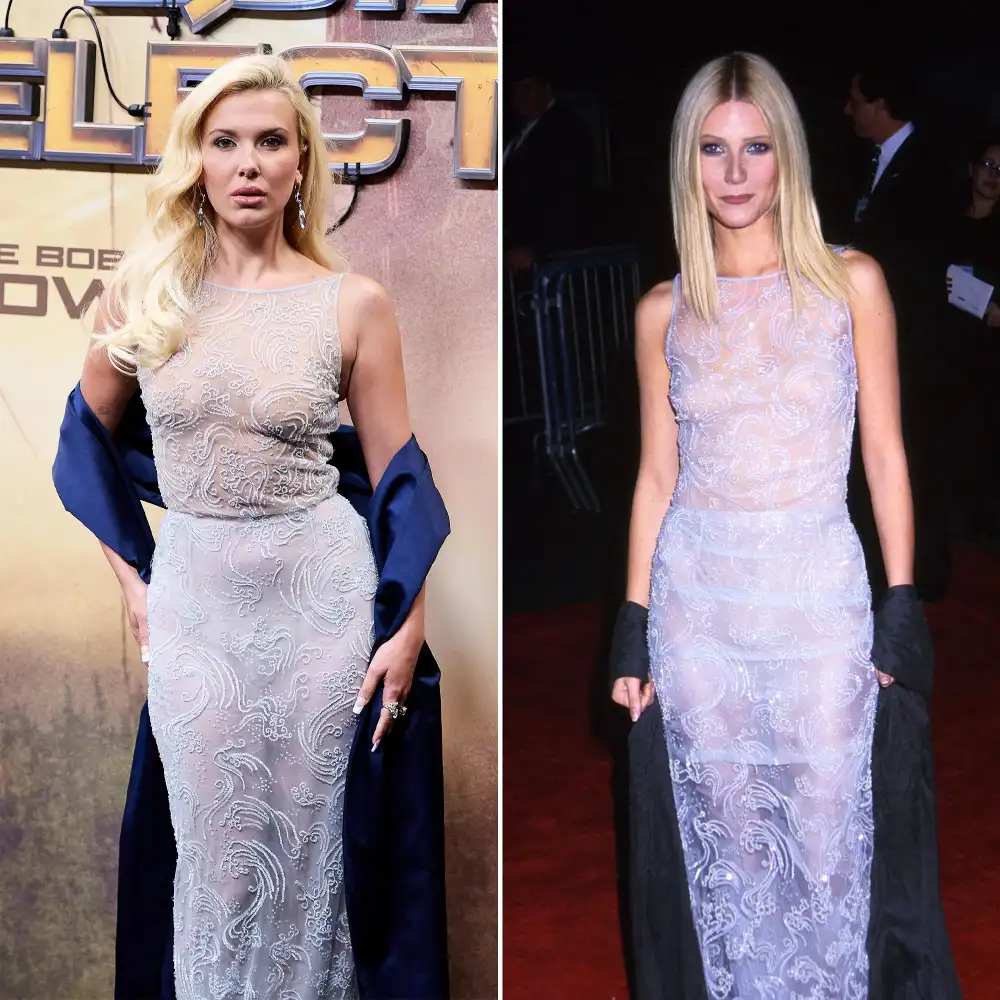 Millie Bobby Brown Takes the Naked Dress Out on Date night