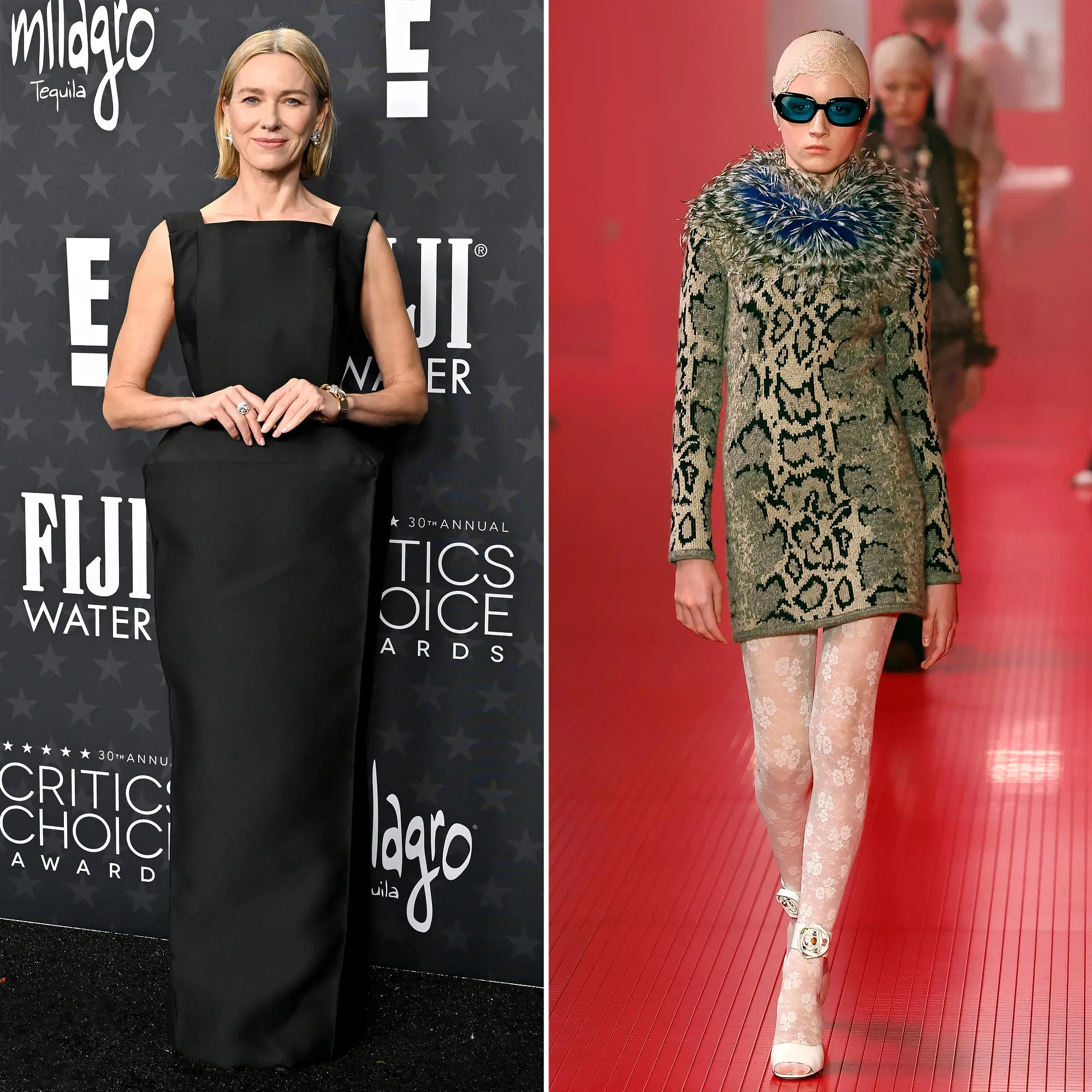 Naomi Watts Daughter Kai Makes Her Runway Debut in Paris