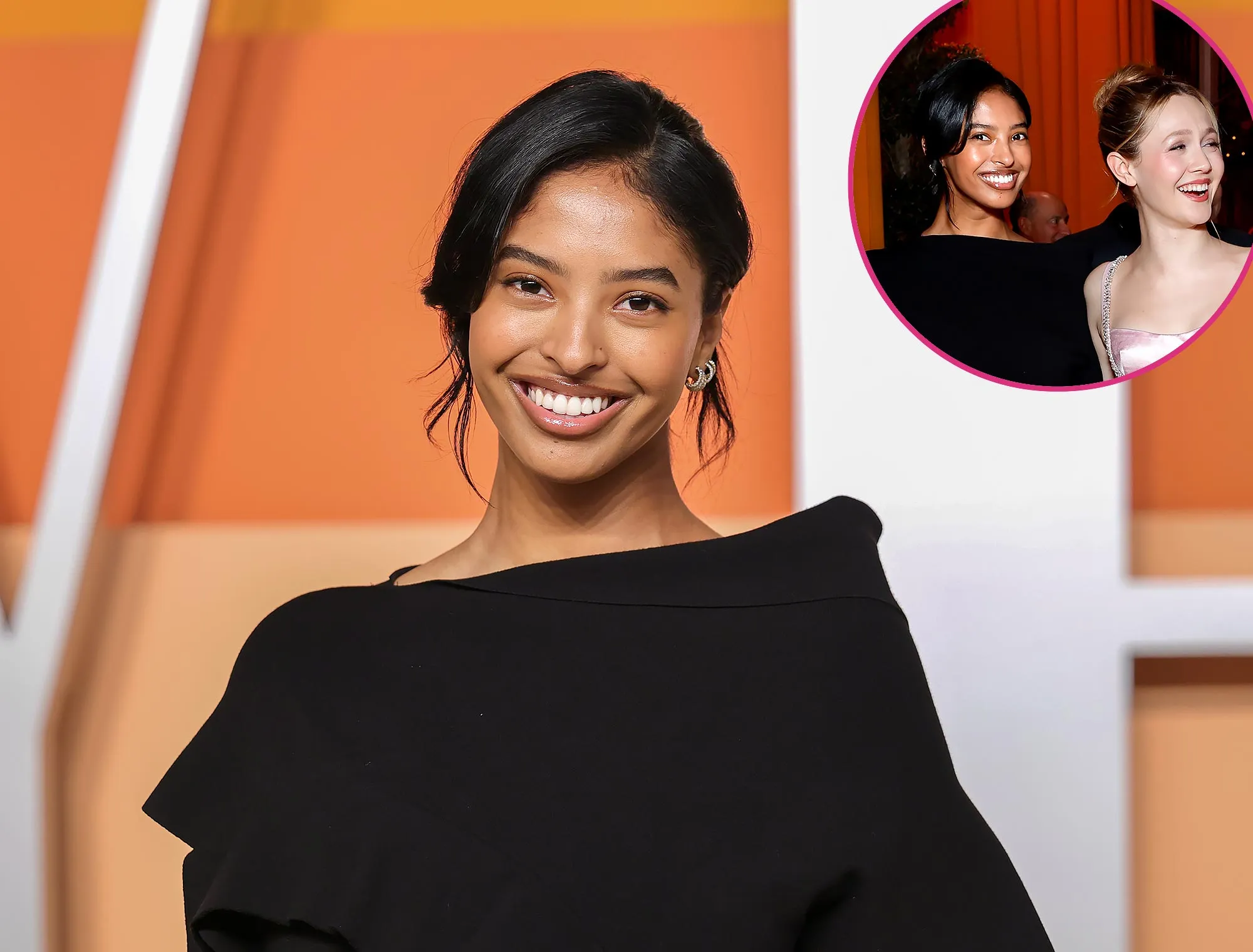 Natalia Bryant Hangs Out With Maude and Iris Apatow at 2025 Oscars Party