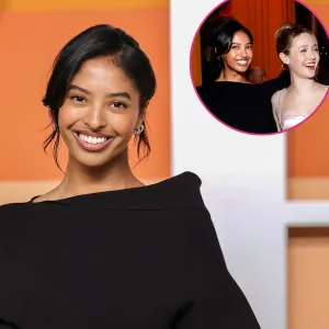 Natalia Bryant Hangs Out With Maude and Iris Apatow at 2025 Oscars Party