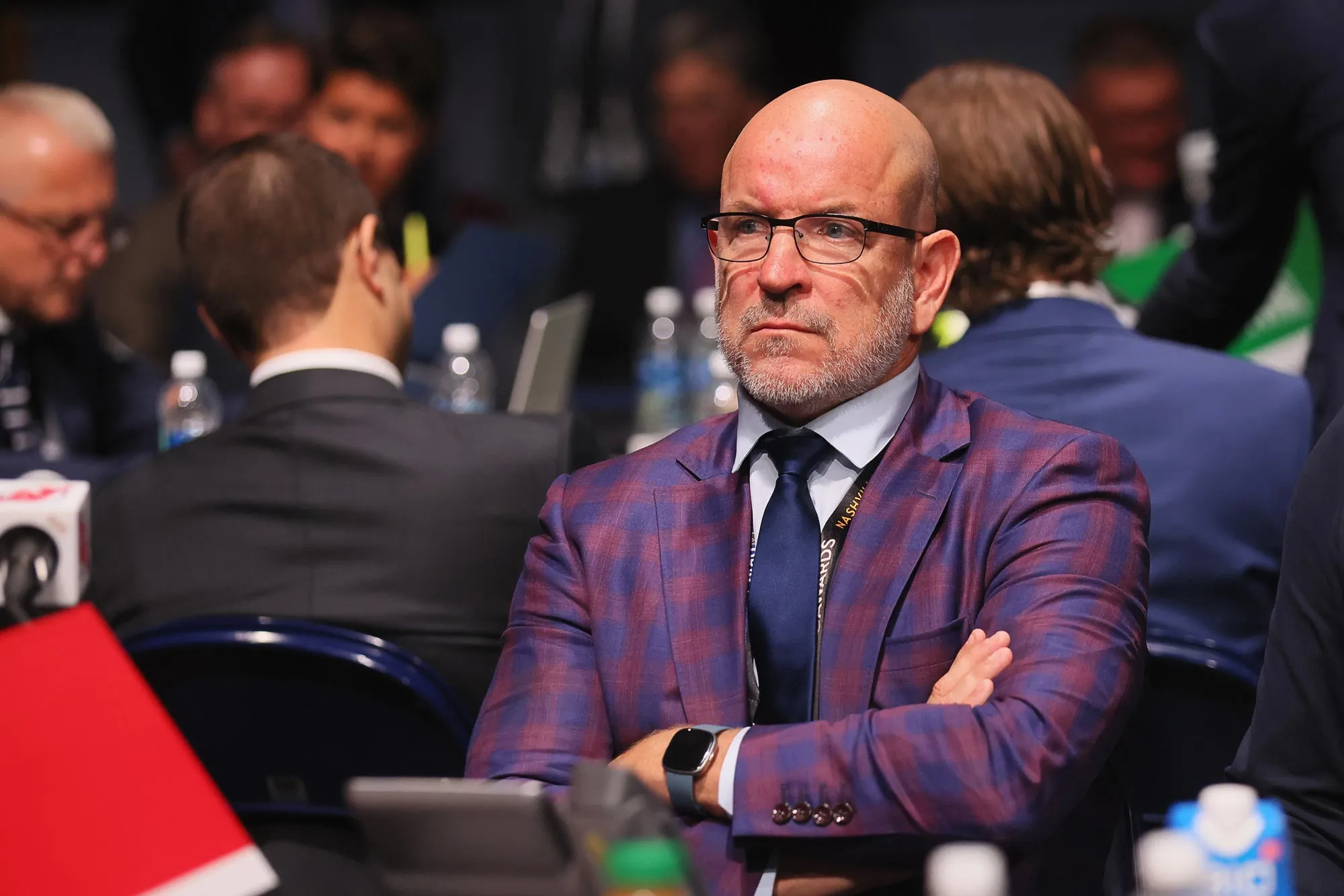 New Jersey Devils GM Tom Fitzgerald Takes Action on Rink After His Son s Neck Was Sliced By Skate 638 GettyImages 1516611360