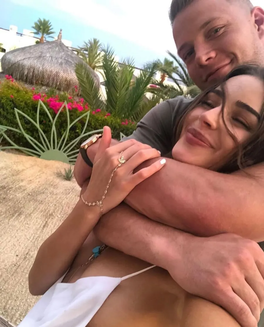 Olivia Culpo and Christian McCaffrey