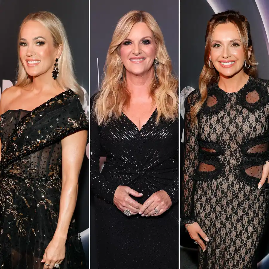 Opry 100 A Live Celebration Red Carpet Fashion Arrivals See All the Photos Carly Pearce Trisha Yearwood Carrie Underwood 2