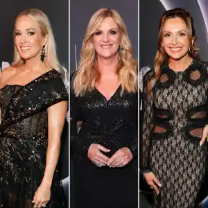 Opry 100 A Live Celebration Red Carpet Fashion Arrivals See All the Photos Carly Pearce Trisha Yearwood Carrie Underwood 2