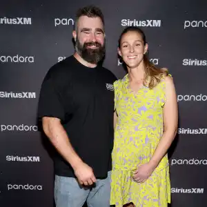 Pregnant Kylie Kelce Jokes About 'Suddenly' Going Into Labor Mid-Podcast