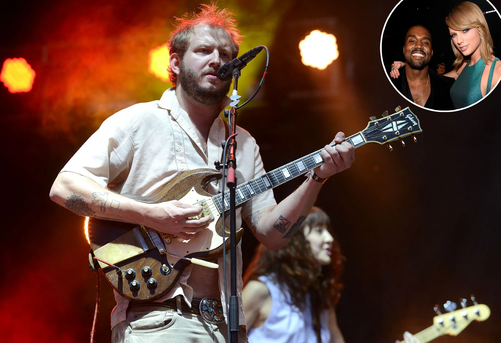 Promo Justin Vernon Reflects on Collaborating With Both Taylor Swift and Kanye West