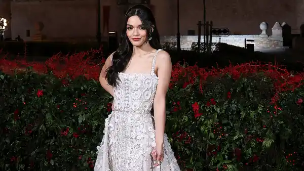 Rachel Zegler Has Princess Moment in White Ballgown