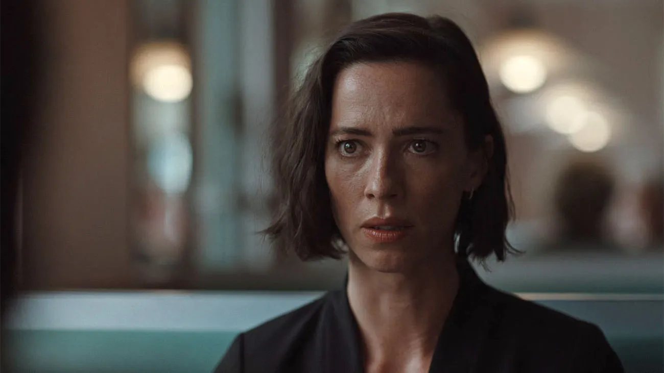 Rebecca Hall looks scared in Resurrection.