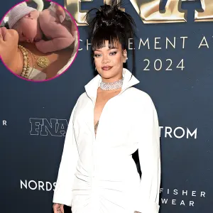 Rihanna Gave Birth to Her Sons Wearing Pearls and Sunglasses: 'My Little Miracles