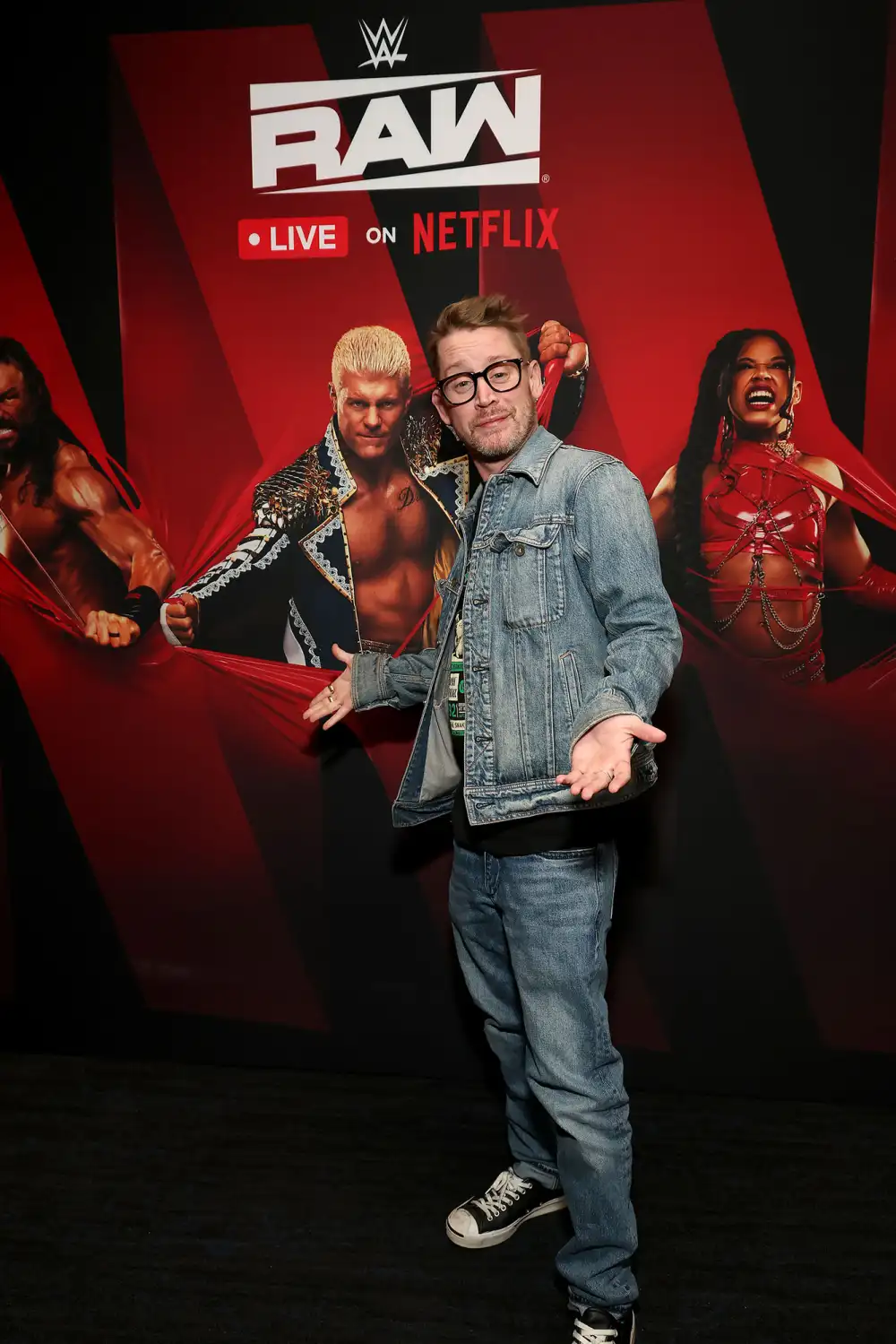 Rory Culkin Makes Rare Appearance With Brother Macaulay at WWE Raw in NYC 2