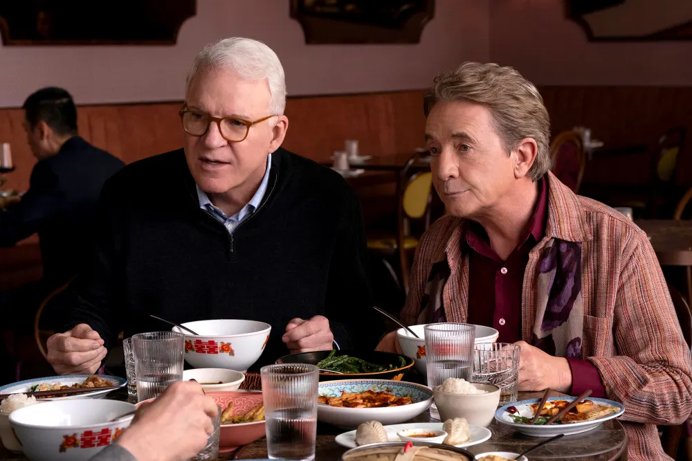 Selena Gomez Reveals the Same Meal Steve Martin and Martin Short Always Eat on Only Murders Set