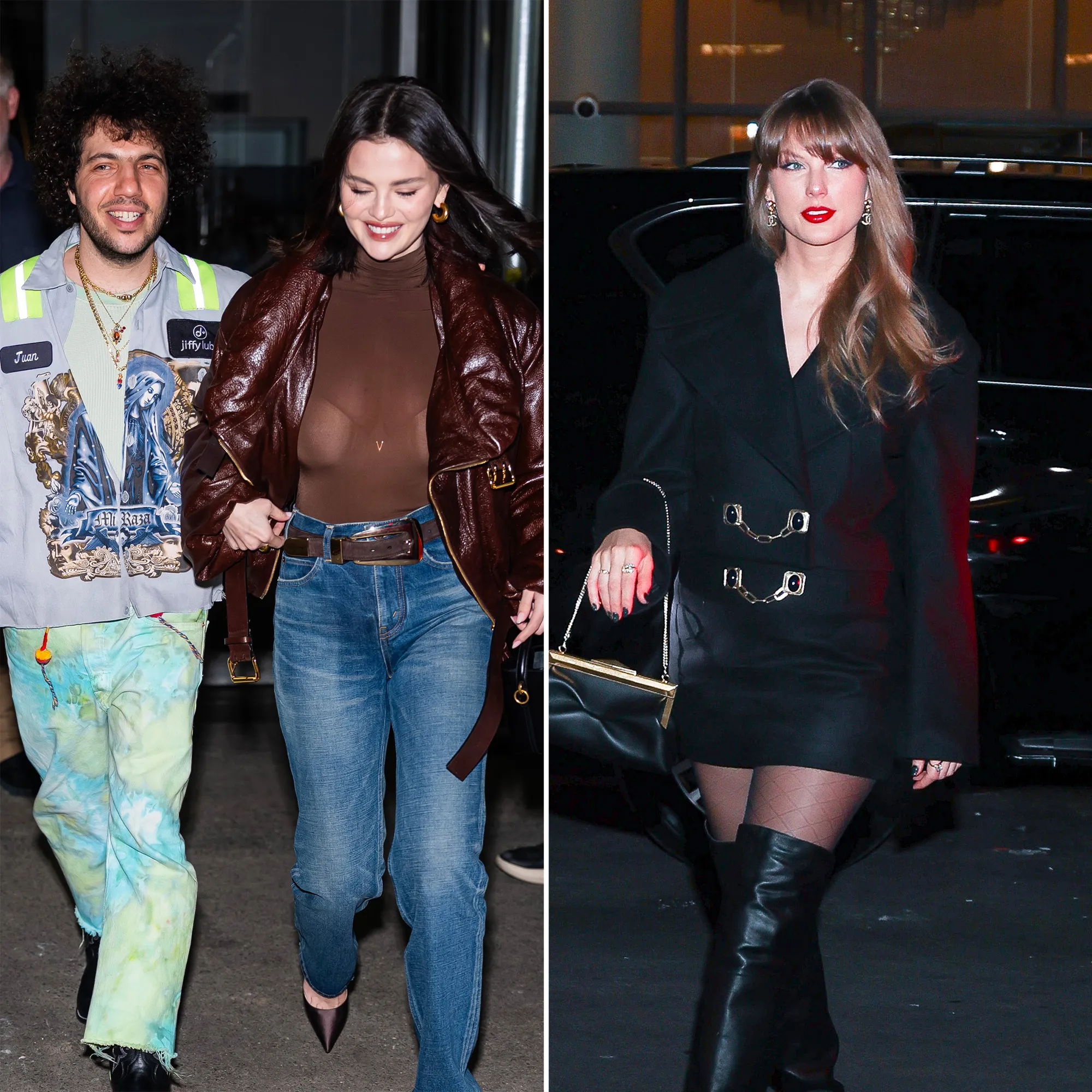 Selena Gomez and Benny Blanco Were Too On Time for Taylor Swift Party Mortified