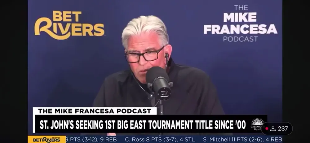 Sports Radio Host Mike Francesa Caught Berating His Staff on Hot Mic Rant 2