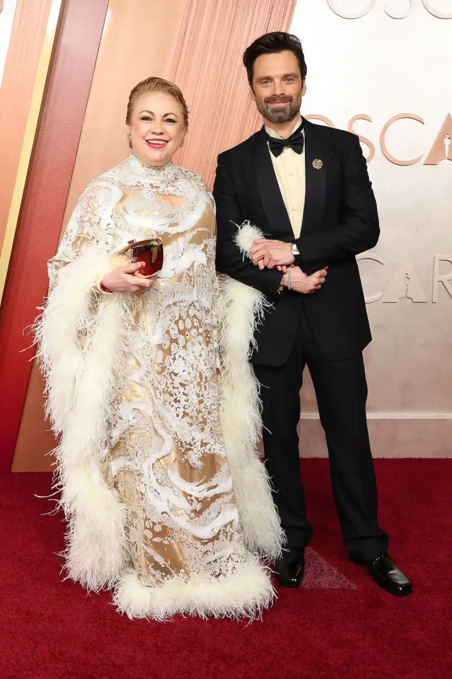 Stars Who Brought Their Family Members or Friends as Dates to the Oscars 2025 Sebastian Stan