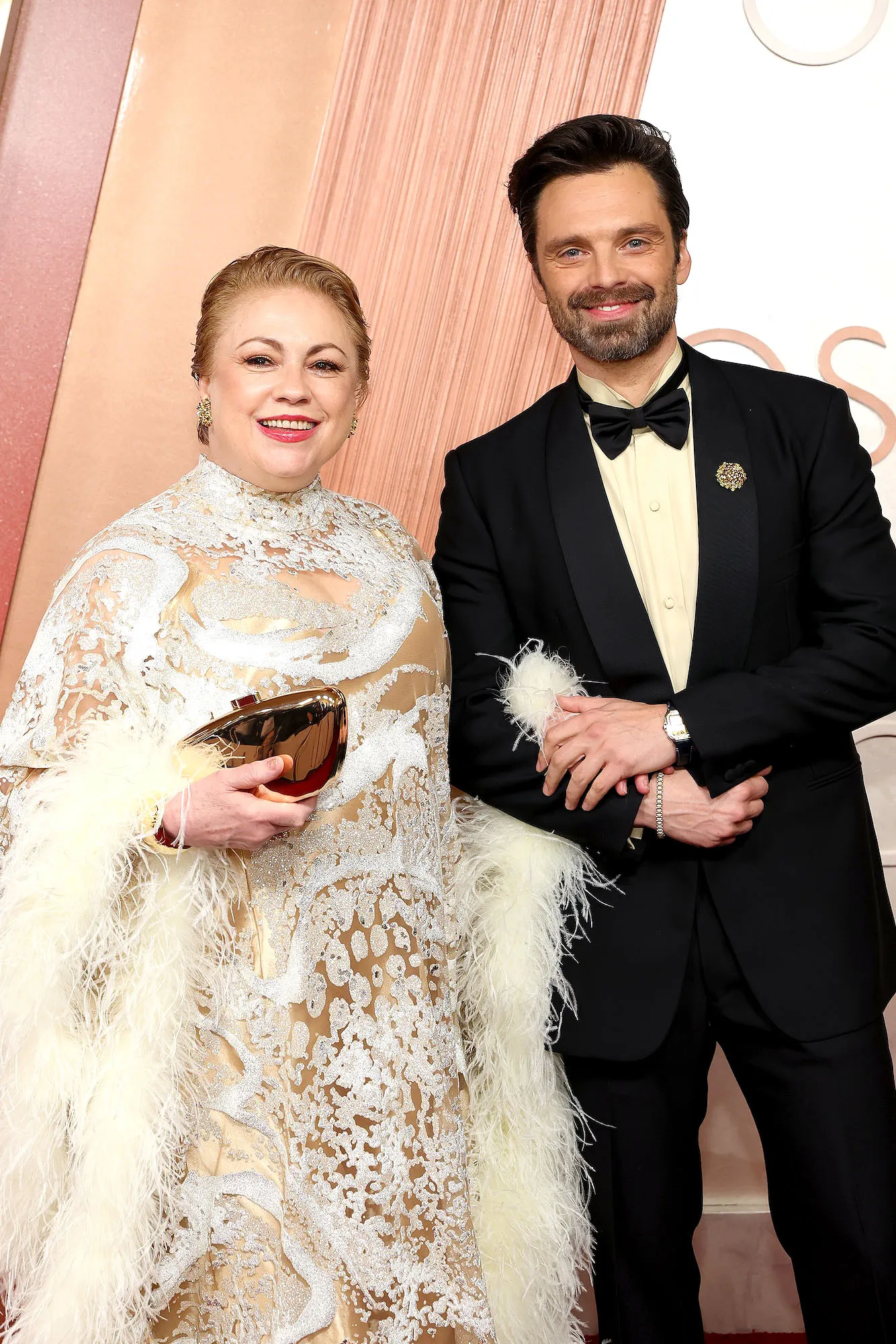 Stars Who Brought Their Family Members or Friends as Dates to the Oscars 2025 Sebastian Stan