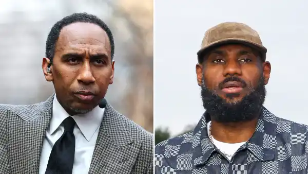 Stephen A Smith Responds to Heated Interaction With LeBron James at Lakers Game