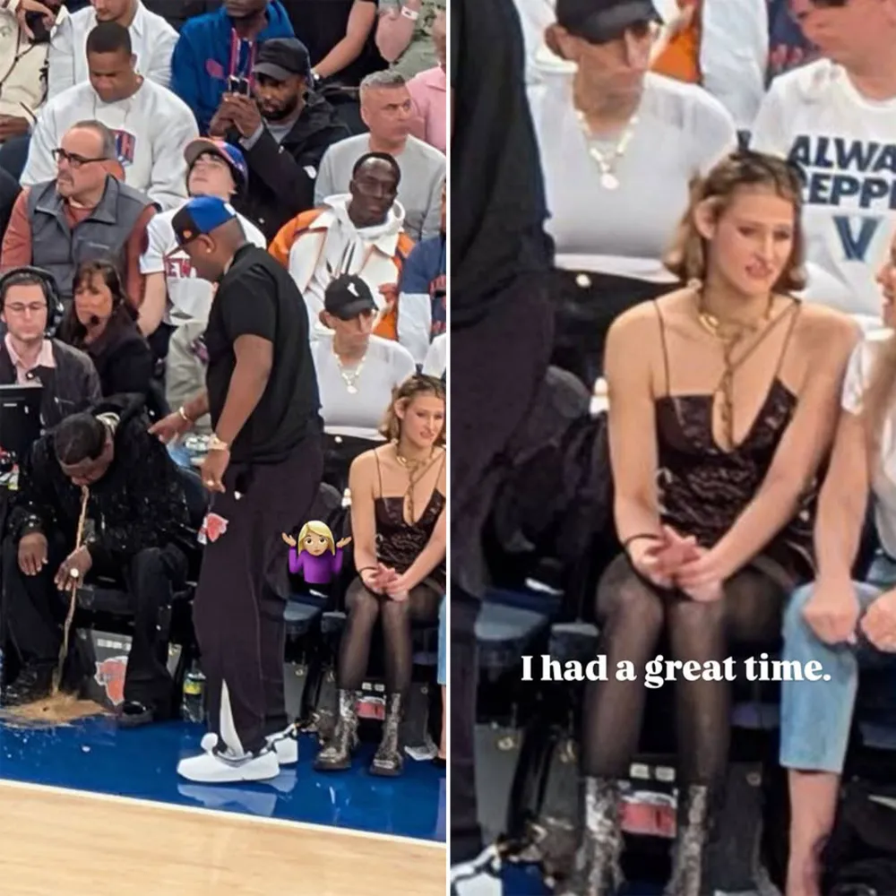 Steven Spielberg Daughter Destry Allyn Spielberg Reacts Being Next to Vomiting Tracy Morgan 3