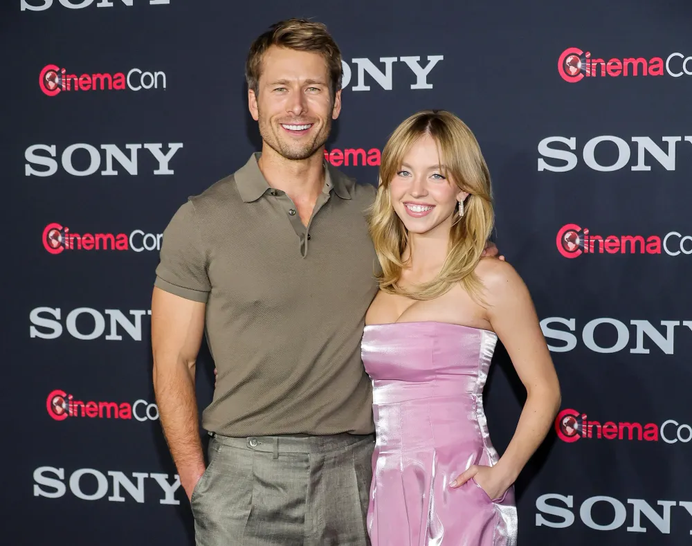 Sydney Sweeney posa con la hermana de Glen Powell, Leslie, en su boda despu&eacute;s de cancelar la suya