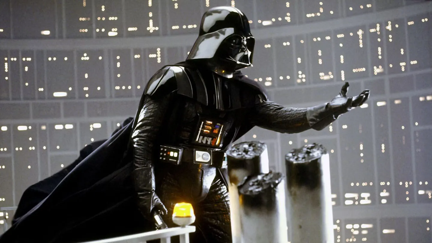 Darth Vader wants to give Luke Skywalker a hand in The Empire Strikes Back.