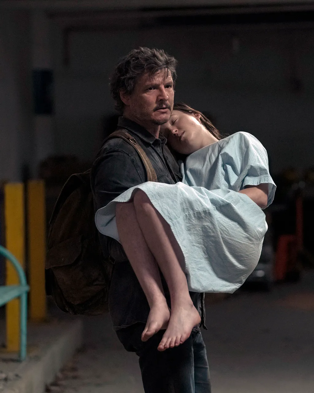 Pedro Pascal and Bella Ramsey in 'The Last of Us'