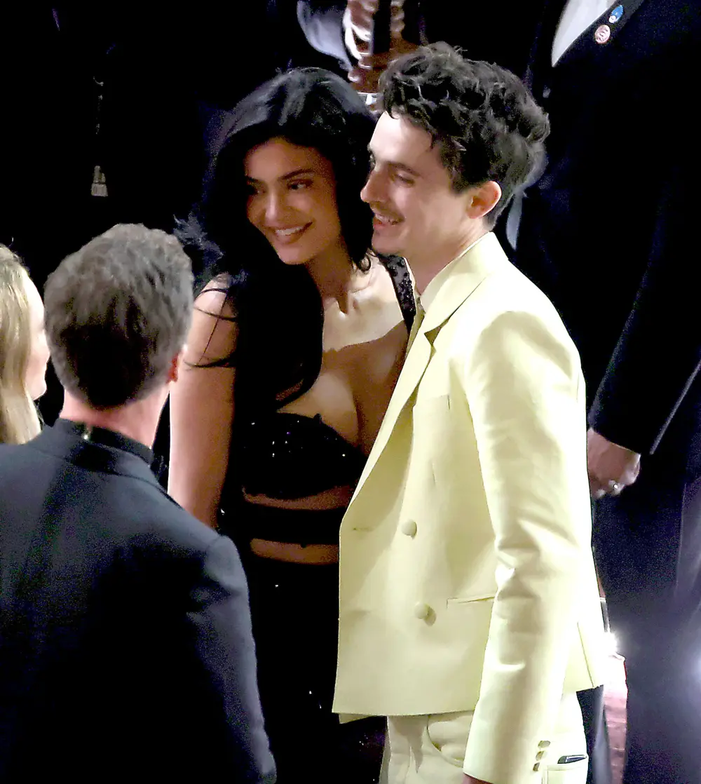 Timmy and Kylie Kissing Inside the Oscars