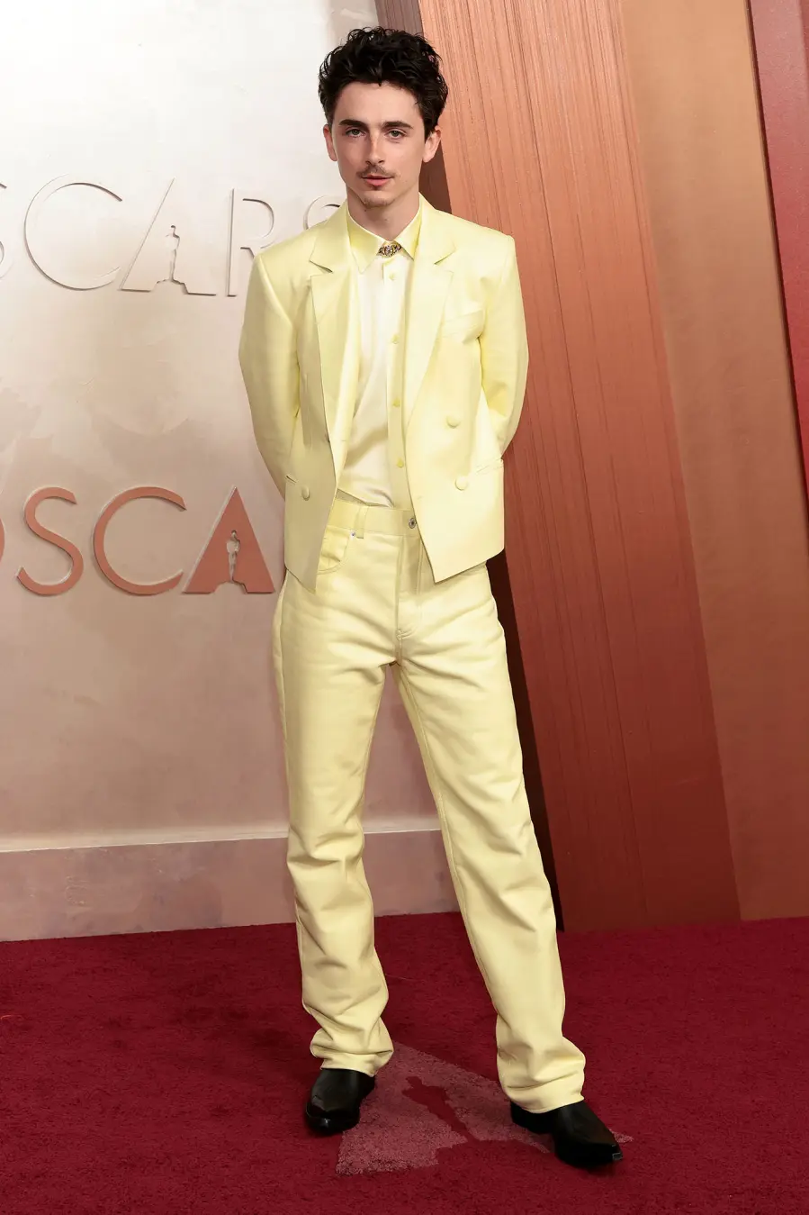 Timothee Chalamet 97th Annual Oscars 2025 Red Carpet Arrivals