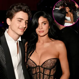 Timothee Chalamet Bonds With Kylie Jenners Siblings at 2025 Oscars After Party