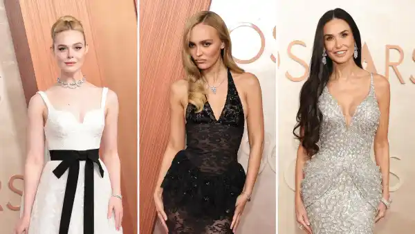 Top 5 Trends of the 2025 Oscars 624 Elle Fanning Lily Rose Depp Demi Moore