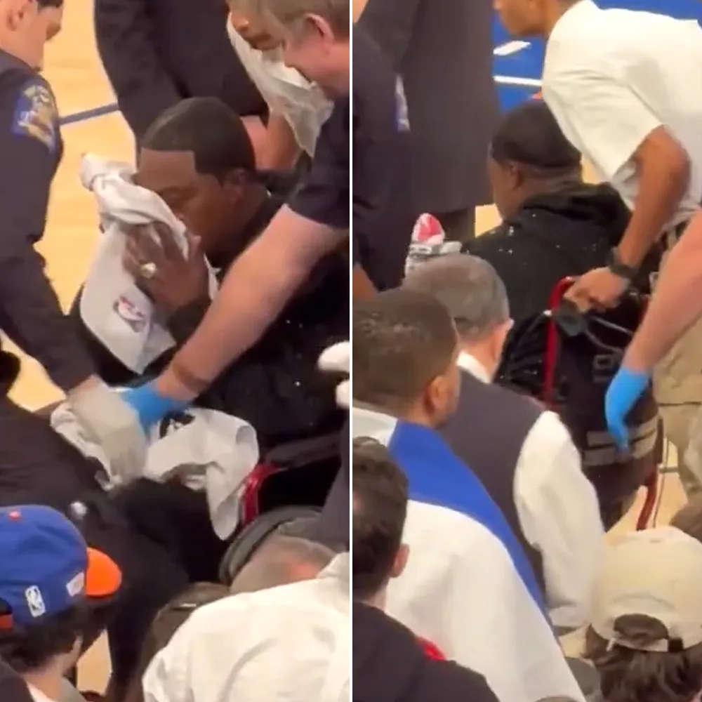 Tracy Morgan Provides Update After Violently Puking All Over the Court at NY Knicks Game