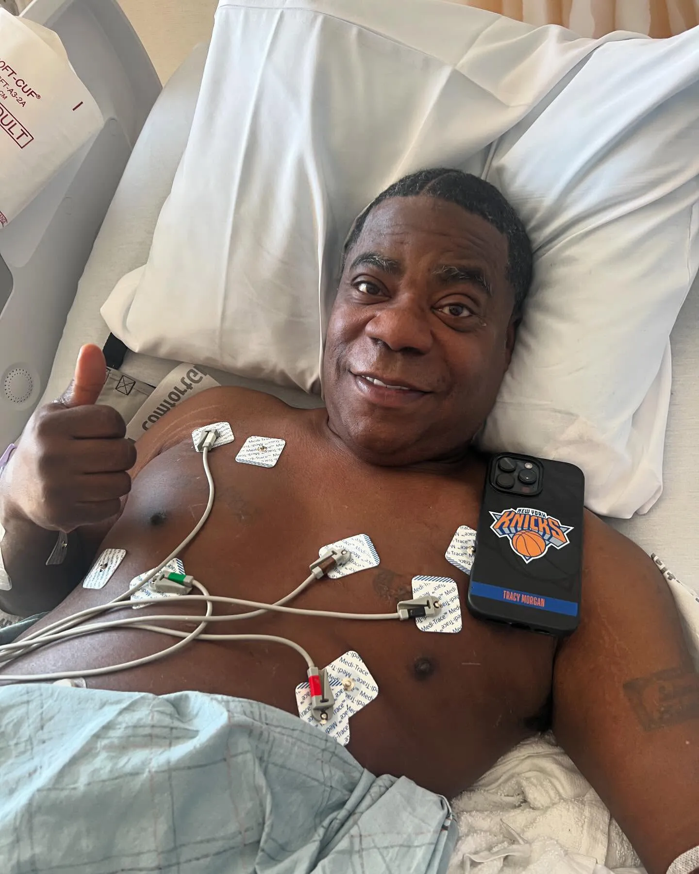 Tracy Morgan Provides Update After Violently Puking All Over the Court at NY Knicks Game