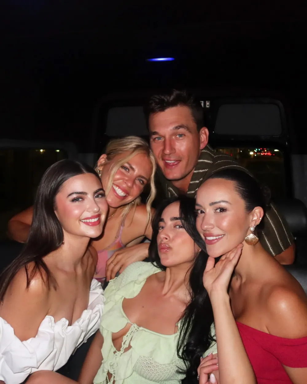 Tyler Cameron Hangs Out With Friend Matt James Ex Rachael Kirkconnell