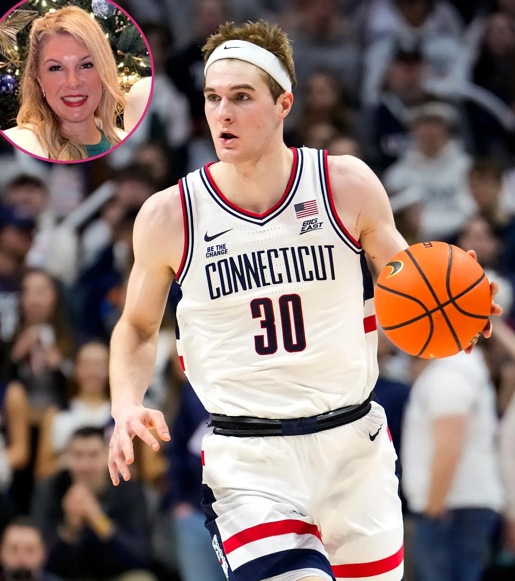 UConn Star Liam McNeeleys Mom Went Viral During Huskies Loss to Florida