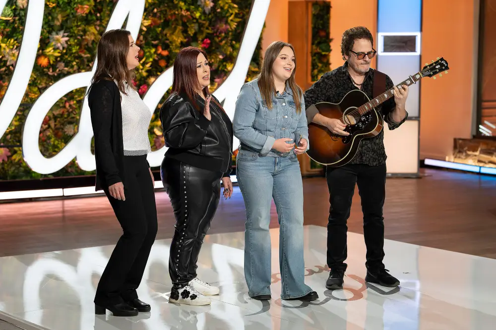 Wendy Wilson Carnie Wilson Lola Bonfiglio Rob Bonfiglio American Idol.