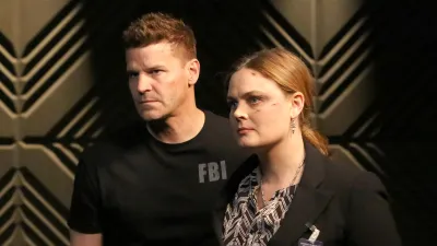 Why Emily Deschanel Not Watching David Boreanaz on Buffy Helped Bones