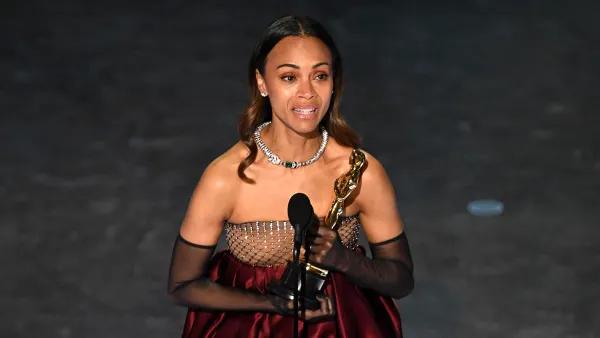 FEATURE Zoe Saldana Oscars 2025 Best Supporting Actress Winner